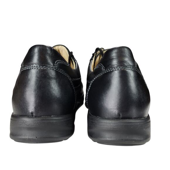 Waldlaufer Sneakers UK 7.5 US 9 Women Black Suede Leather Lace Up Oxford Comfort - Picture 4 of 11